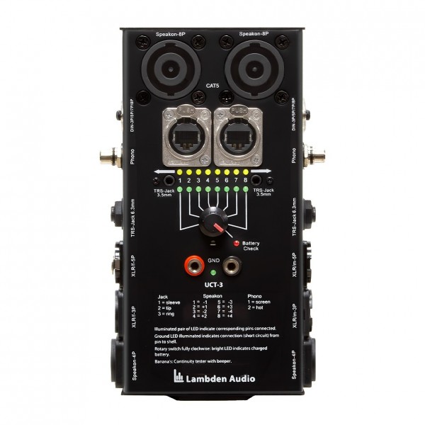 Ultimate Cable Tester UCT-3 by Lambden Audio