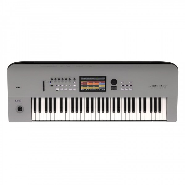 Korg Nautilus 61 Aftertouch, Grey - Top 