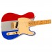 Fender Limited Edition Buck Owens Telecaster, Maple Fingerboard, Red, Silver and Blue Sparkle