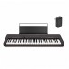 Casio CT-S1 Teclado Portátil con Dongle Bluetooth, Negro