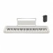 Casio CT-S1 76 Key Portable Keyboard with Bluetooth, White