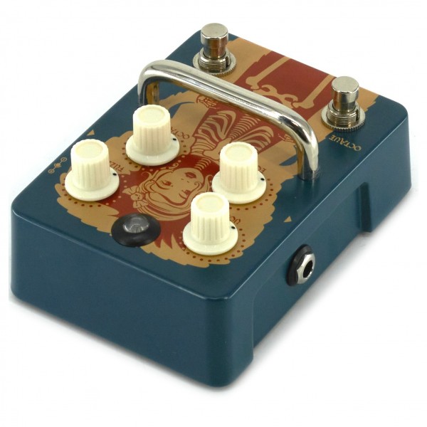 Orange futro Coat Fuzz pedał | Gear4music
