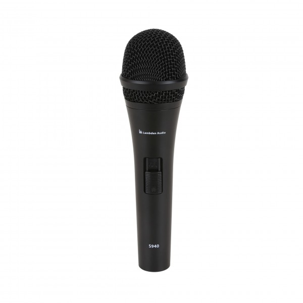 S940 Dynamic Mic with On/Off Switch by Lambden Audio