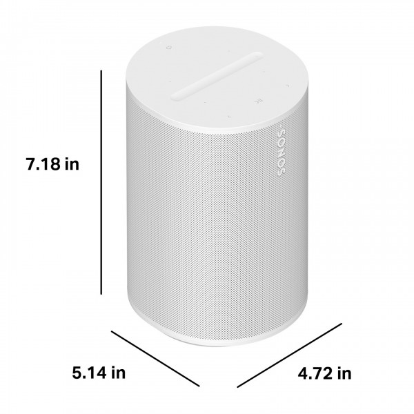 Sonos Era 100 Smart Speaker, Dimensions