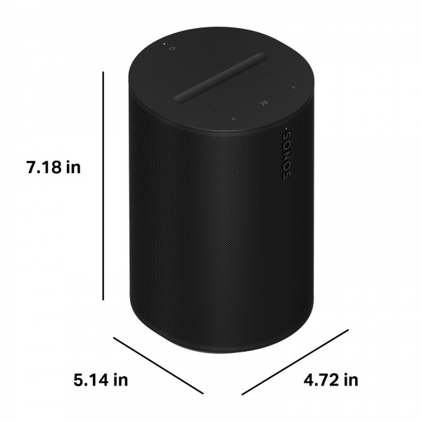 Sonos Era 100 Smart Speaker, Dimensions
