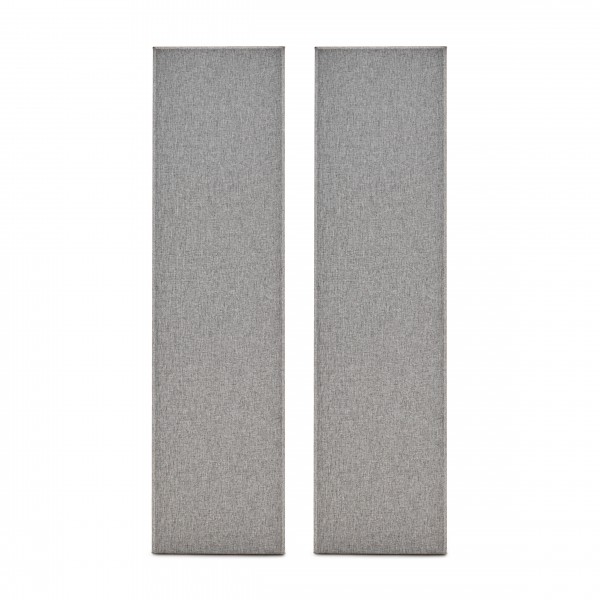 StudioPANEL Single Acoustic Panel 1200mm x 300mm, Grey x 2