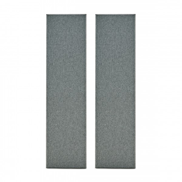 StudioPANEL Single Acoustic Panel 1200mm x 300mm, Grey x 2