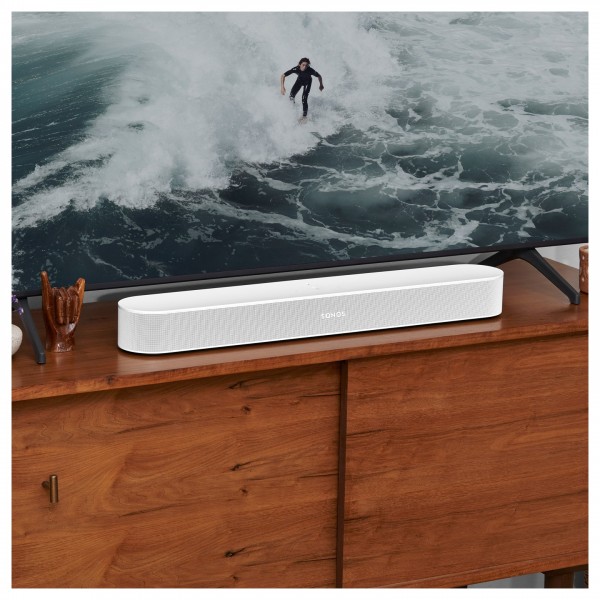 Sonos Beam Wireless Soundbar Gen 2, White at AV.com