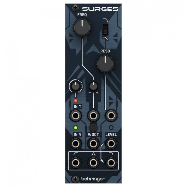 Behringer SURGES Multi-Mode Filter for Eurorack - Top