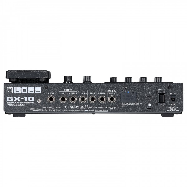 Boss GX-10 Multi Effects Processor with Bluetooth Adaptor at