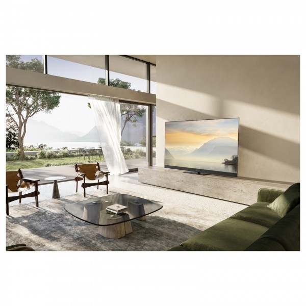Panasonic TV-77Z93AEB 77" OLED Ultra HD Smart TV - Lifestyle view in living room