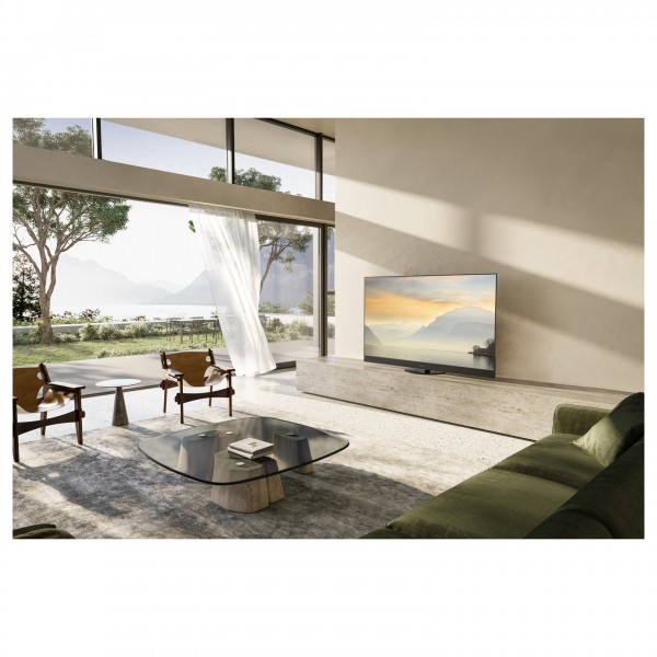 Panasonic TV-65Z95AEB 65" OLED Ultra HD Smart TV - Lifestyle Living Room Angled