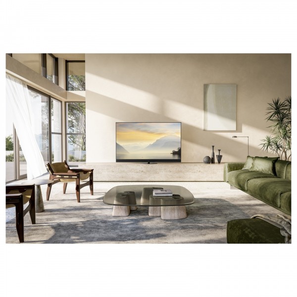 Panasonic TV-55Z95AEB 55" OLED Ultra HD Smart TV - Lifestyle Living Room Freestanding
