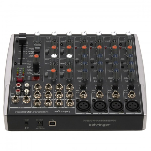 Behringer XENYX 1202SFX 12-Channel Analog Mixer - Secondhand at