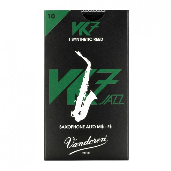 Vandoren VK7 Jazz Synthetic Alto Saxophone Reed, 10