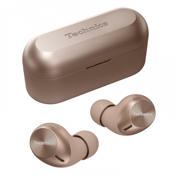 Technics EAH-AZ40M2 Wireless Noise Cancelling Earbuds, Rose - hero 