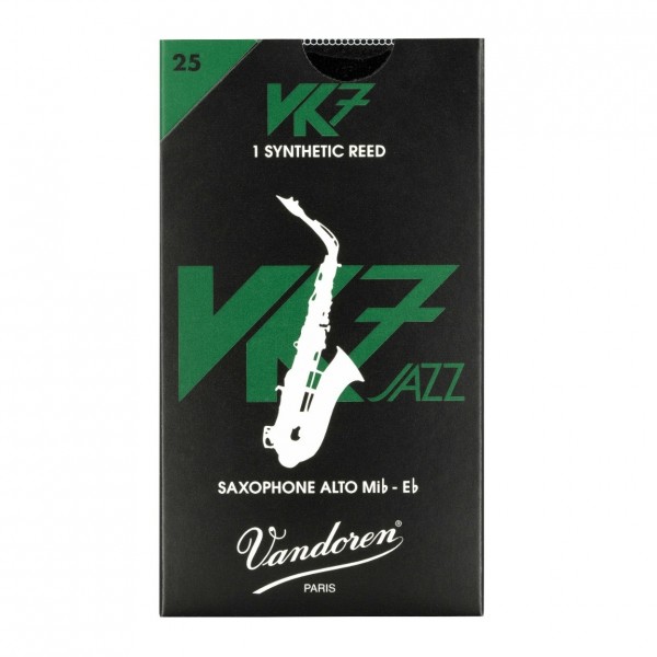 Vandoren VK7 Jazz Synthetic Alto Saxophone Reed, 25