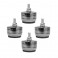 IsoAcoustics GAIA TITAN Theis Lautsprecher-Entkoppler mit Gewinde (4er-Pack)