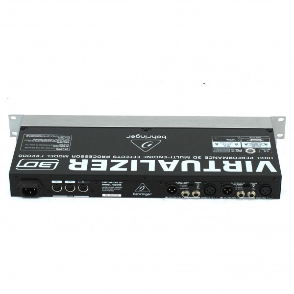Behringer Virtualizer 3D FX2000 Multi Effects Processor - Secondhand at ...