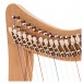 19 String Harp by Gear4music, Beech