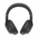 Technics EAH-A800 Wireless Noise Cancelling Headphones, Black - Reverse and Connections