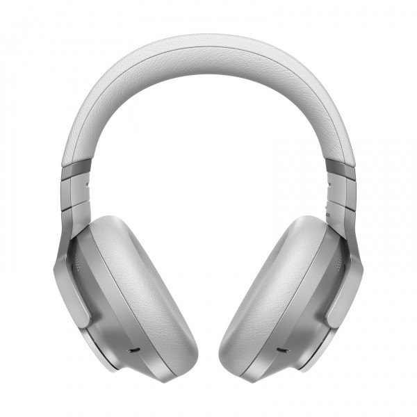 Technics EAH-A800 Wireless Noise Cancelling Headphones, Silver - Reverse and Connections