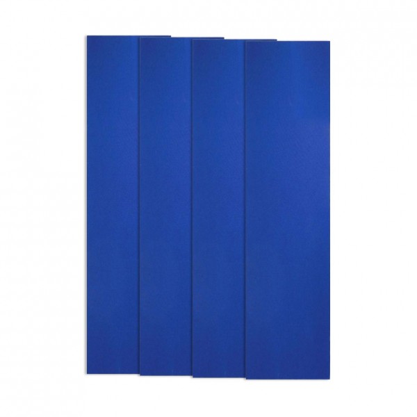 StudioPANEL Acoustic Panels 1200mm x 300mm x 25mm, Blue x 4