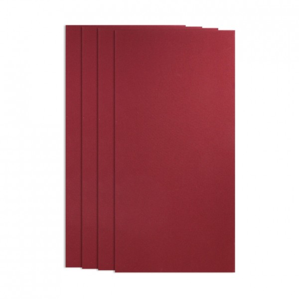 StudioPANEL Acoustic Panels 1200mm x 600mm x 25mm, Red x 4