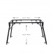 Trojan Pro Expandable & Folding Keyboard Stand & DJ Bench F