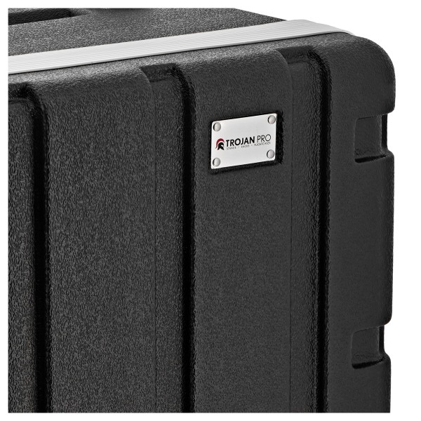 12U ABS Rack Flight Case By Trojan Pro