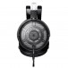 Audio Technica ATH-ADX3000 Open-Air Dynamic Headphones, Black - Side 