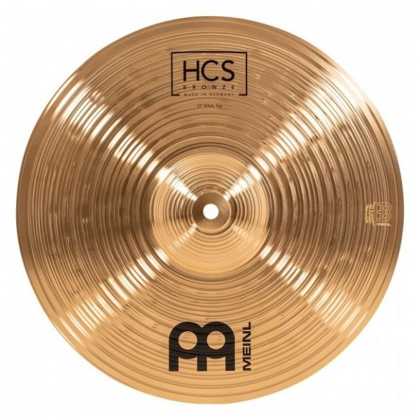 Meinl HCS Bronze 13" Hi-Hats & Gear4music Stand, Black