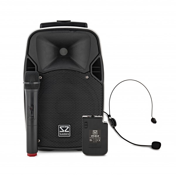 SubZero P8 Portable PA Speaker with Bluetooth, Presenter Pack