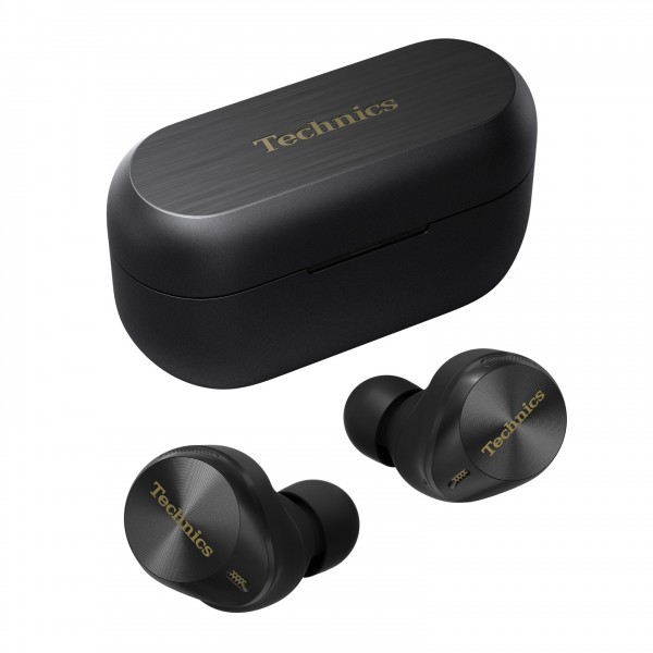 Technics EAH-AZ80 Wireless Noise Cancelling Earbuds, Black