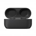 Technics EAH-AZ80 Wireless Noise Cancelling Earbuds, Black - Charging Case Front View