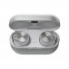 Technics EAH-AZ80 Wireless Noise Cancelling Earbuds, Silver - Charging case