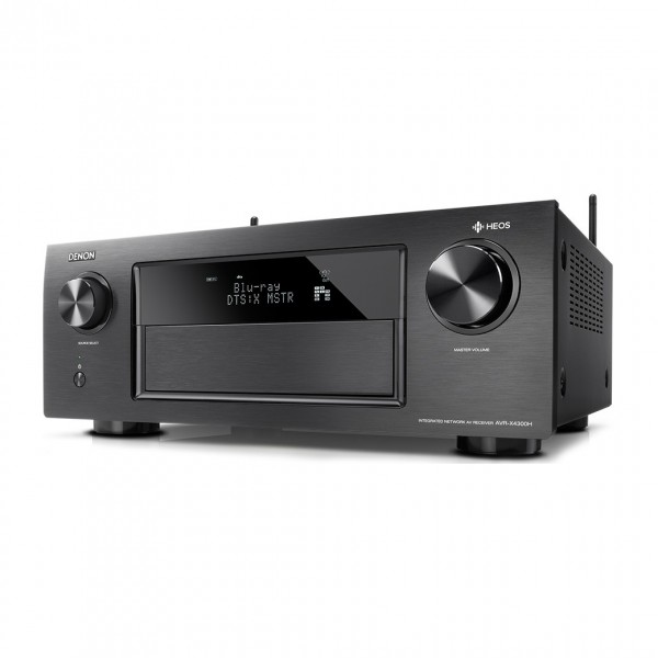 Denon AVR-X4300H Black 9.2 Channel AV Receiver w/ HEOS Music Streaming
