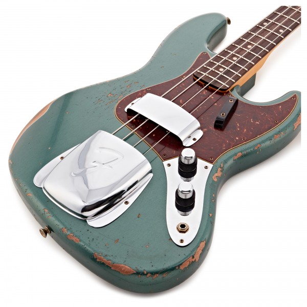 Fender Custom Shop '60 Jazz Bass Heavy Relic, Sherwood Green