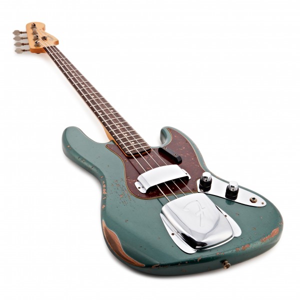 Fender Custom Shop '60 Jazz Bass Heavy Relic, Sherwood Green
