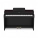 Casio AP-300 Digital Piano, Black - open top