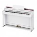 Casio AP-300 Digital Piano, White - side