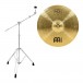 Meinl HCS 18'' Crash Cymbal & Gear4music Cymbal Boom Stand with Counter Weight