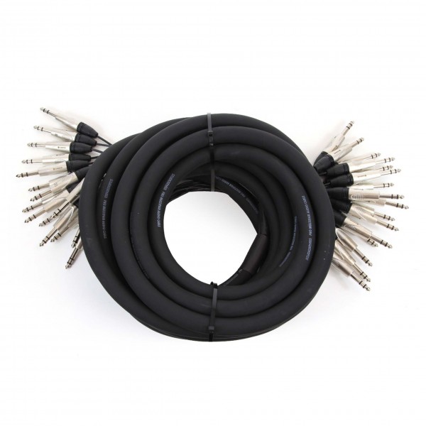 Pro 16-Way Loom Stereo Jack 10m Balanced by Studiospares
