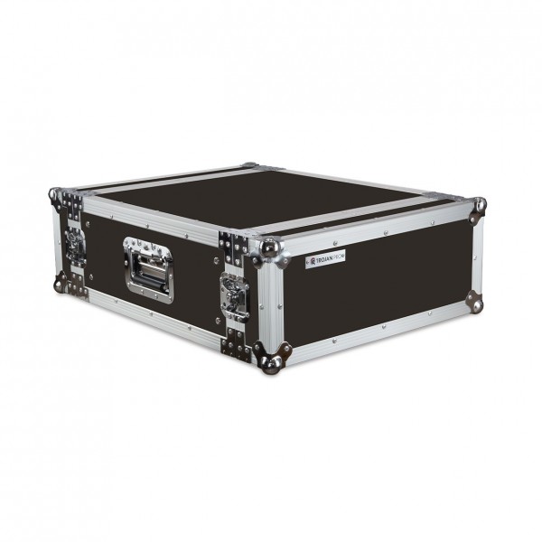 4U Heavy–Duty Rack Flight Case by Trojan Pro