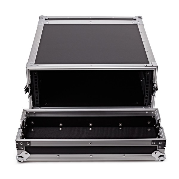 4U Heavy–Duty Rack Flight Case by Trojan Pro