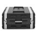 6U ABS Rack Flight Case By Trojan Pro