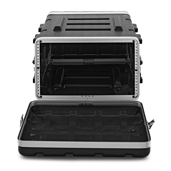 6U ABS Rack Flight Case By Trojan Pro