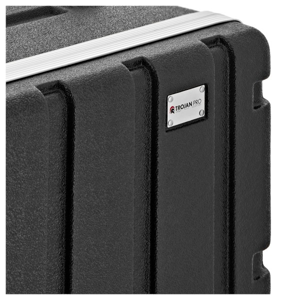 6U ABS Rack Flight Case By Trojan Pro