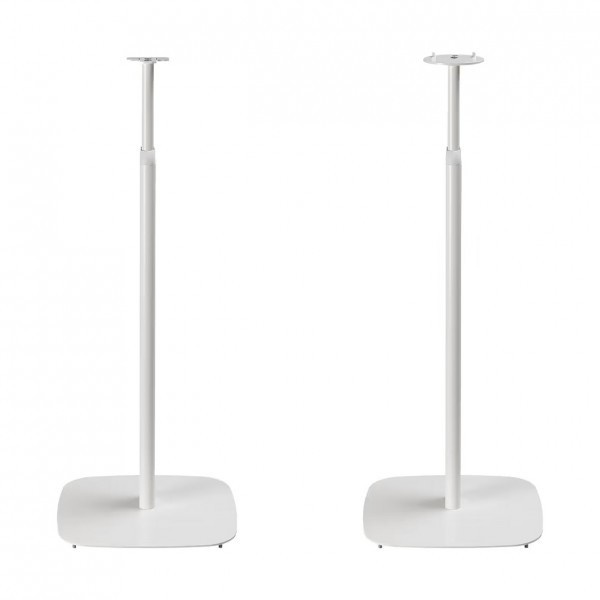 Mountson Premium Adjustable Floor Stand for Sonos Era 100 & 300 (Pair), White