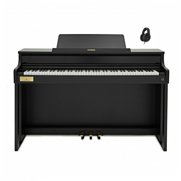 Casio AP-750 Digital Piano, Black, With Sennheiser HD 560S Headphones